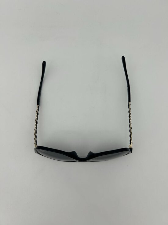 Chanel CC Logo Polarized Sunglasses Black Gray Gradient Eyewear main image 9